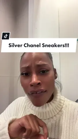 CHANEL SILVER SNEAKERS AND SILVER & GOLD WILL BE AVAILABLE TOMORROW! DM ME THE PROPER INFO NOWWWWWW!!! I’LL BE ARRIVING TO THE STORE EXTRA EARLY TO MAKE SURE YOU ALL GET YOUR SHOES!!!! #chanel #sneakers #saks #getstyledbygab 