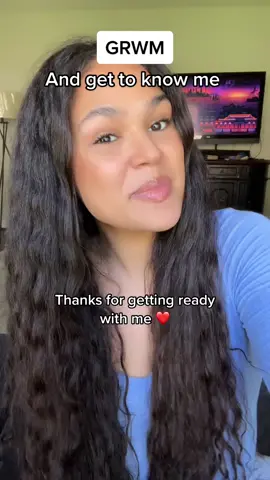 GRWM and get to know me ❤️ #grwm #gettoknowme #sahm #contentcreator #ugccreator #microinfluencer #grwmmakeup 