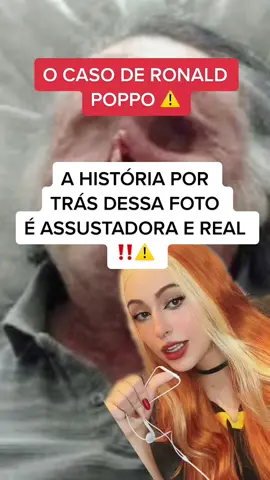 O caso de Ronald Poppo me deixou realmente assustada #terror #creepypasta #assustador #casosmisteriosos 