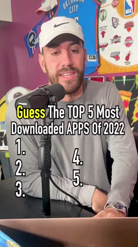 Guessing the TOP 5 MOST DOWNLOADED APPS!! #fyp #top5 #list #apps #mobile 