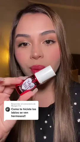 Respuesta a @Morgan Fer love tint de benefit @Benefit Cosmetics MX #benefitcosmetics #lovetint #tintadelabios #maquillaje 