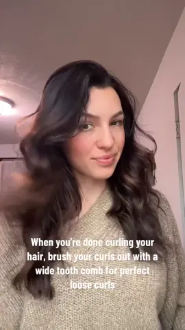 Dont forget to brush out your curls🫶🏻