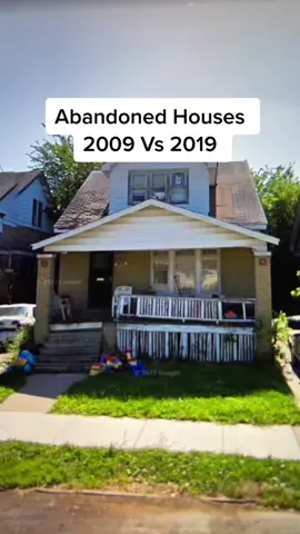 What A Difference 10 Years Can Make… #abandoned #abandonedhouse #abandonedhome #detroit #michigan #fyp #foryou #viral 