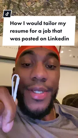 How I would tailor my resume for a job posting on linkedin #greenscreen #jobsearch #corporatetiktok #jobtips #unemployed 