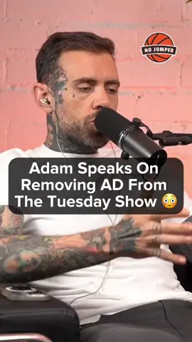 #Adam22 speaks on #AD no longer being on the Tuesday Show. 