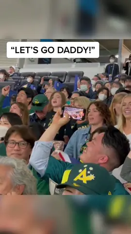 She started a “Let’s go Daddy!” chant when her dad went to bat ❤️ (via michaelsclair/TW, @mlb) #baseball #wbc #dad #daughter #wholesome