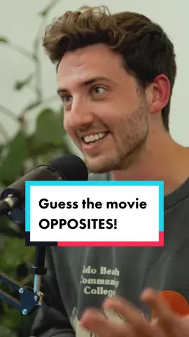 Time to bust out the antonyms. How many did you get right? Follow for more - part 2 coming next! #film #filmtok #game #play #guess #opposites #fun #lol #quiz #trivia #movie #cinema #podcast #title #fyp #foryou #foryoupage 