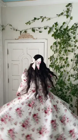 #dress #جدة #condrea #TikTokFashion #dressup #flowers #outfit #vintage #cotagecore #foryourpage #jeddah_ksa #fyp 