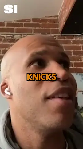 @jimmytraina got @richardajefferson  to dish on his ongoing feud with Knicks fans 🤣 #NBA #knicks #knickstape #richardjefferson 