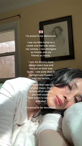 a mindset 🧚🏼  #delusional #mindset #romanticizeyourlife #fyp 