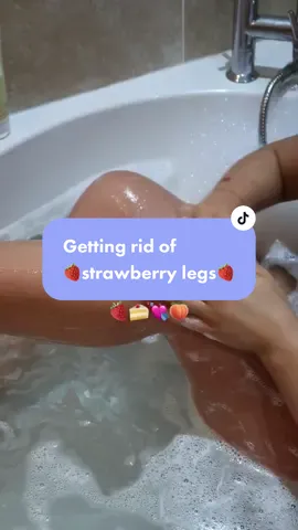 How to get rid of strawberry legs!! ✨🛁🍑🍓 #foryou #fyp #phbalancedproducts #phproducts #bodycareproducts #festivalessentials #fyp #ditchyourrazorsummer #hairremoval  #hairremovalcream #waxstrips #summerskin #bodycareproducts #intimatecare #intimatecareproducts #britishsummertime #bikinilinecare #fyp #foryou #strawberrylegs #strawberryleghack #strawberrylegstreatment #strawberrylegssolution #strawberrylegsremedy 