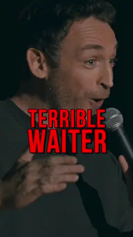 I was a Terrible Waiter! #Standup #comedy #hbo #lol #waiter #restaurant #funny #reels #waiterlife #food #jokes