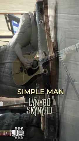 And don't forget, son, there is someone up above.  #simpleman #lynyrdskynyrd #onemanband