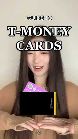 GUIDE TO TMONEY CARDS IN SOUTH KOREA!!! #koreatravel #seoultravelguide #tmoney #kpop #fypシ #koreatransportation #koreasubway 