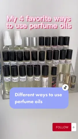 Perfume oils are so versatile, time to get creative #perfumetiktok #perfumetok #smellgood #alwayssmellinggood #perfumeoil #perfumeoils 