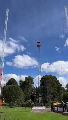 All the cool kids do the Swoop😎✌️ Come experience the rush of adrenaline from 40 metres high as you nose-dive towards the ground before going into a pendulum swing. No better way to start the weekend. 🤩 @Rotorua_NZ @New Zealand @escape.video  #velocityvalley #rotoruanz #speed #adrenalinejunkie #nzmustdo #mustdonz #touristattraction #traveltiktok #bucketlist #giantswing #swoop #newzealand #explorenewzealand #rotorua 