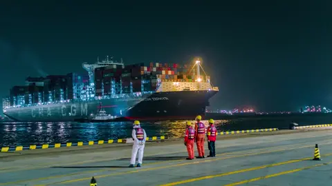 The most beautiful and modern seaport⚓