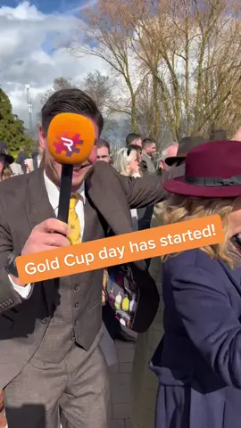 Gold Cup day has started! It’s going to be an incredible day 🎉  #Raceday #CheltenhamFestival #GoldCup 