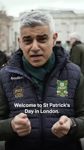 Happy St Patrick’s Day, London! Lá Fhéile Pádraig Sona Daoibh!   To everyone celebrating here, in Ireland and around the world, have a great day ☘️   #StPatsDayLDN #StPatricksFestival #LondonIrish #London #StPatricksDay @Riyadh Khalaf 