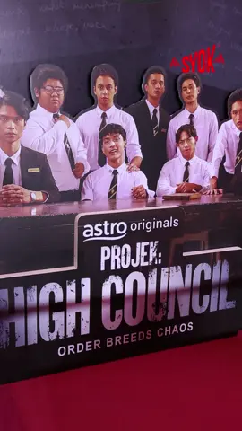 SYOK COVER: Tayangan Perdana Episode Terakhir Projek High Council Drama bersiri yang menjadi fenomena di Malaysia, Projek High Council dah sampai ke penghujungnya 👏🏻 mesti ramai fans kat luar sana nak tahu kan apa jadi nanti? Haa korang jangan terlepas tengok ending drama ni okie?  #syok #syokcover #projekhighcouncil #fyp #fypシ  