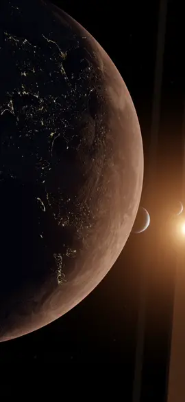 Mars and Earth fit together so well 🌎 #spaceedits #4k #space #tiktok #peaceful #helpful #comfort #clothingbrand #foryou #foryoupage #fyp #beautiful #planets #amazing #solarsystem #earth #mars #sun 