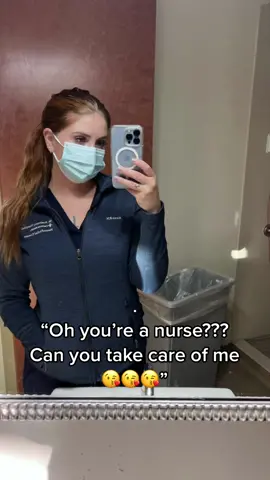 #nursetok like …. No. Ew.