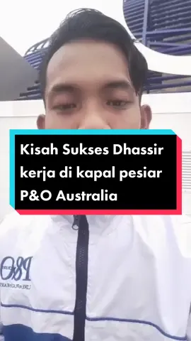 ini adalah testimoni dari salah satu siswa kami yaitu Dhassir asal Pamekasan Madura yang sudah sukses bekerja di kapal pesiar P&O  #kapalpesiar @ltecruisepare (kapal pesiar) 