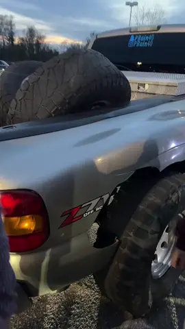 The collab yall needed 💀 #carolinasquat #squattedtrucks #trucks #chevy #carolinatrucks 