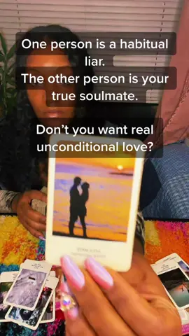 One person is a habitual liar.  The other person is your true soulmate.  Don’t you want real unconditional love?   #lovereadingtarot #theyloveyou #couple  #spiritualtok #romance #tarotreader #tarotreading #tarot #tarotok #spiritual #spiritualtiktok #spiritualawakening #spirituality #lovereadingstarot #reading #spiritguides #ancestors #spiritualtok #oracle #oraclereading #soulmate #soulmates #lifepartner #manifesting  #manifestion #oracle #viral #explore #fyp #fypシ #fypage #fypp #explore #explor #viral #viral #viralvideo #viraltiktok #wedding #marriage #commitment #secretcrush #secretcrushonyou #couplegoals #Love #secretcrushonyoutheseries #loveatfirstsight #sacredunions #fyppppppppppppppppppppppp 