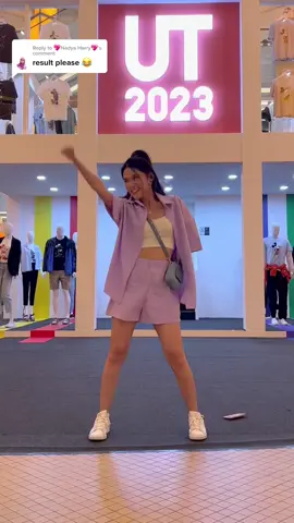 Replying to @💖Nadya Harry💖 Here you go for the result of dancing at 3 places in shopping mall 💃🏻 Btw, thank you to @SHISEIDO @UNIQLO Malaysia @BONIA for having me for the events! 🥰
