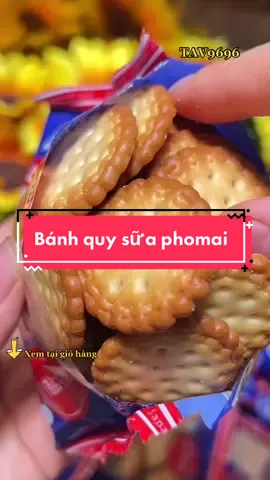 Bánh quy sữa phomai ăn 1 lần là nghiềnnn đây ạ #anvat #anvattrungquoc #xuhuong #xuhuongtiktok #fyp 