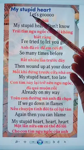 Let' sing #hoclieusongnguchobe #english #LearnOnTikTok #studywithme #singing #tienganh #englishspeaking#englishsong #tienganh #tienganhmoingay 