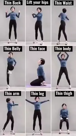 Lose weight by doing just these 9 Excersises at home. #weightloss #weightlosstransformation #weightlossmotivation #weightlosschallenge