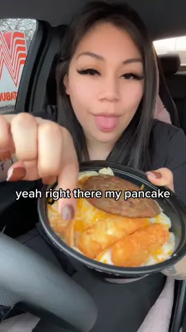Gimme my pancake😇 #explore #whataburger 