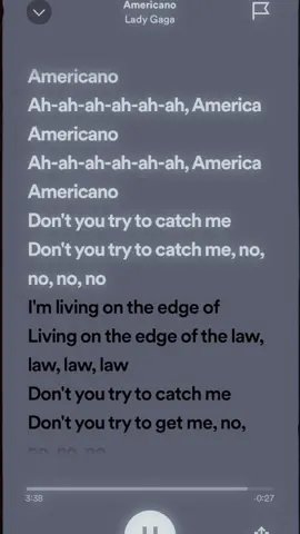 Americano - Lady Gaga #spotify #originalsound #ladygaga 