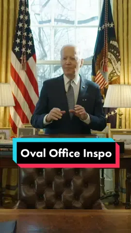 Joe Biden takes @kalpenn through the personalized details of the Oval Office, inspired by his political and activist heroes. #DailyShow #biden #inspo 