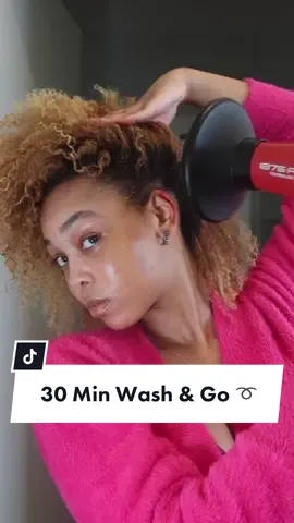 My 30 min wash & go routine || Curly hair routine || natural hair influencer || #bellagbeauty_ #SeeHerGreatness #fypシ゚viral #30minwashngo 