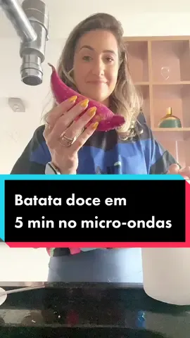5 min e está pronta! Usei para temperar sal rosa e azeite de oliva, mas você pode adicionar o que gostar!  #receita #receitasfaceis #receitassimples #receitassaudaveis 