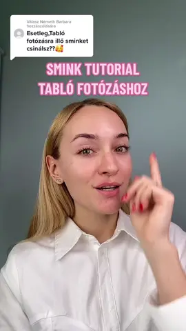 Válasz @Németh Barbara részére remélem még időben vagyok, jó gyakorlást!🥰💖 Te milyen színben tudod elképzelni magadnak ezt a sminket?☺️ Írd meg kommentben!😘 #sminktutorial #tablófotozás #tablófotózás #tablókép #tablófotó #sminktips #sminktippek2 #sminktippek #sminkkezdőknek #kezdőknek #sminktanács #sminktanácsadás #egyszerűsmink #egyszerűen #pirosító #bronzosító #nemaradjonki😆😉 #hasznostippek #sminkeljünkegyütt #sminkeljünk #sminkajánló #smink 
