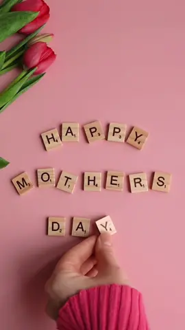 Happy Mothers Day Scrabble 🌸🌺 #mothersday #scrabble #scrabblego #tulips #mothersdayflowers #flowerarrangement #happymothersday 