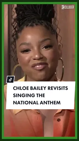 Chloe Bailey discusses the biggest misconceptions about singing the National Anthem. #chloebailey #nationalanthem #usa #unitedstatesofamerica #interview #shorts