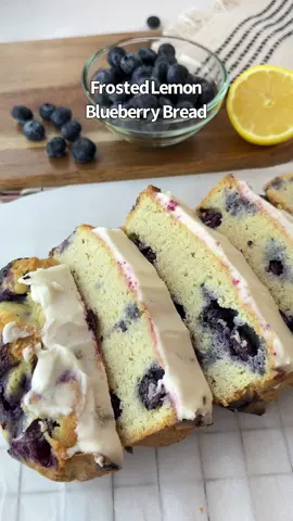 Say “YES” if you would eat this Frosted Blueberry Lemon Bread 🤤  This recipe is low carb and super delicious 🙌 Ingredients:  2.5 cups almond flour 1/2 cup sweetener 1/2 tbsp baking powder 1/2 tsp xanthan gum Sprinkle sea salt 1/3 cup milk 1/3 cup butter, melted 3 eggs 1/2 tsp vanilla 1 tbsp lemon juice 1 tbsp lemon zest 1 cup blueberries 1/3 cup powdered sweetener Instructions: 1. Preheat your oven to 350F. 2. Mix your dry ingredients  3. Stir in the remaining ingredients except for your blueberries, lemon juice & powdered sweetener. 4. Fold in your blueberries & add the mix to a parchment lined loaf pan. (8x4)  5. Smooth the top & bake for 40 minutes.  6. Loosely cover with foil & bake for 10 more minutes (until a tooth pick comes out clean) 7. Wait to remove from pan until it cools completely & make your glaze by mixing the lemon juice and powdered sweetener. 8. Spread it on top and enjoy! If you make this easy and tasty keto friendly dessert be sure to let me know what you think 😋