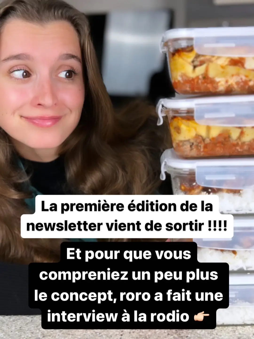 Alors, tu en penses quoi ? 🥹 #tiktokfood #food #mealprep #newsletter 