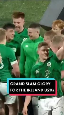 𝐆𝐑𝐀𝐍𝐃 𝐒𝐋𝐀𝐌 𝐆𝐋𝐎𝐑𝐘! 🏆 Ireland U20s beat England in Cork to complete an U20 Six Nations Grand Slam! What an achievement from Richie Murphy and this extremely talented young squad! What a weekend for Irish Rugby! #IREvENG #U20SixNations #SixNations #Rugby #IrishRugby #sixnationsrugby 