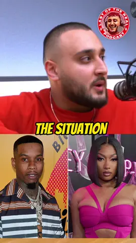 Tory Lanez is always catching strays 😭😭😭 #podcast #podcastclips #celebrityinterviews #interviewshow #fyp #viral #foryoupage #viralpodcastclips #podcastclips #shamblesfm #torylanez #megantheestallion 