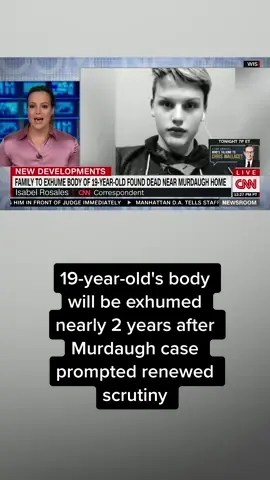 The body of Stephen Smith, a 19-year-old found dead in the middle of a South Carolina road in 2015, will be exhumed for a private autopsy, his family says. It comes nearly two years after authorities reopened a probe into his death based on information learned while investigating the Murdaugh murders. More at link in bio. #cnn #news #fyp