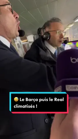😅 BUUUUUUUUUU…et non ! 👉 @Benjamin Da Silva  et @Omar da Fonseca ont cru au 2-1 pour le Real mais Asensio est hors-jeu ! #ElClasico #beINTalent #beINExperience 