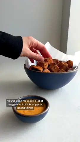#ad Hummus Nugs! Sponsored by @cava and their spicy hummus god bless it. It’s a total flavor bomb, even better when made *crispy* 