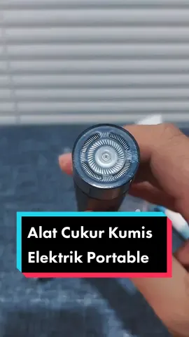 Cukur kumis dengan alat cukur kumis elektrik mini portable #kumis #cukurkumis #alatcukurkumis #fyp 