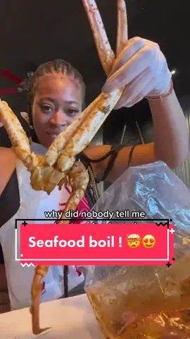 The way i devoured the whole bag 🙈😮‍💨 Have yall had seafood boil before ?!👀 #seafoodboil #FoodTok #Foodie 